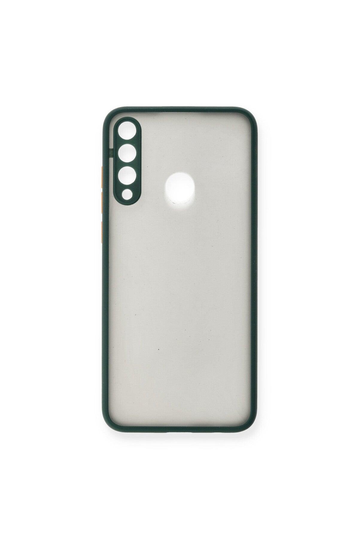 Huawei Y6P Uyumlu Kılıf Montreal Silikon Kapak - Yeşil