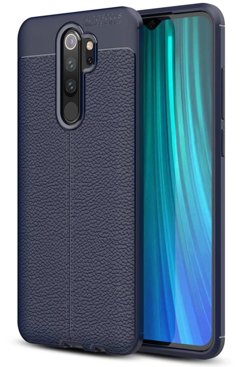 Xiaomi Redmi Note 8 Pro Uyumlu Kılıf Auto Focus Kapak - Lacivert