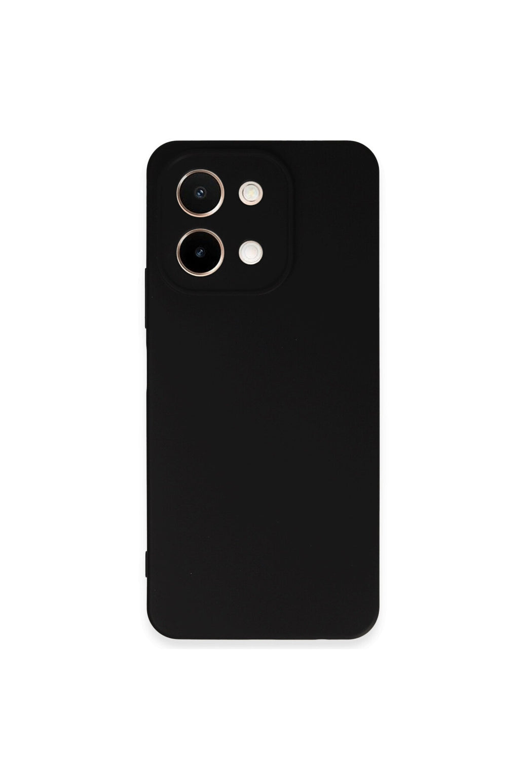 Vivo Y28 Uyumlu Kılıf First Silikon - Siyah