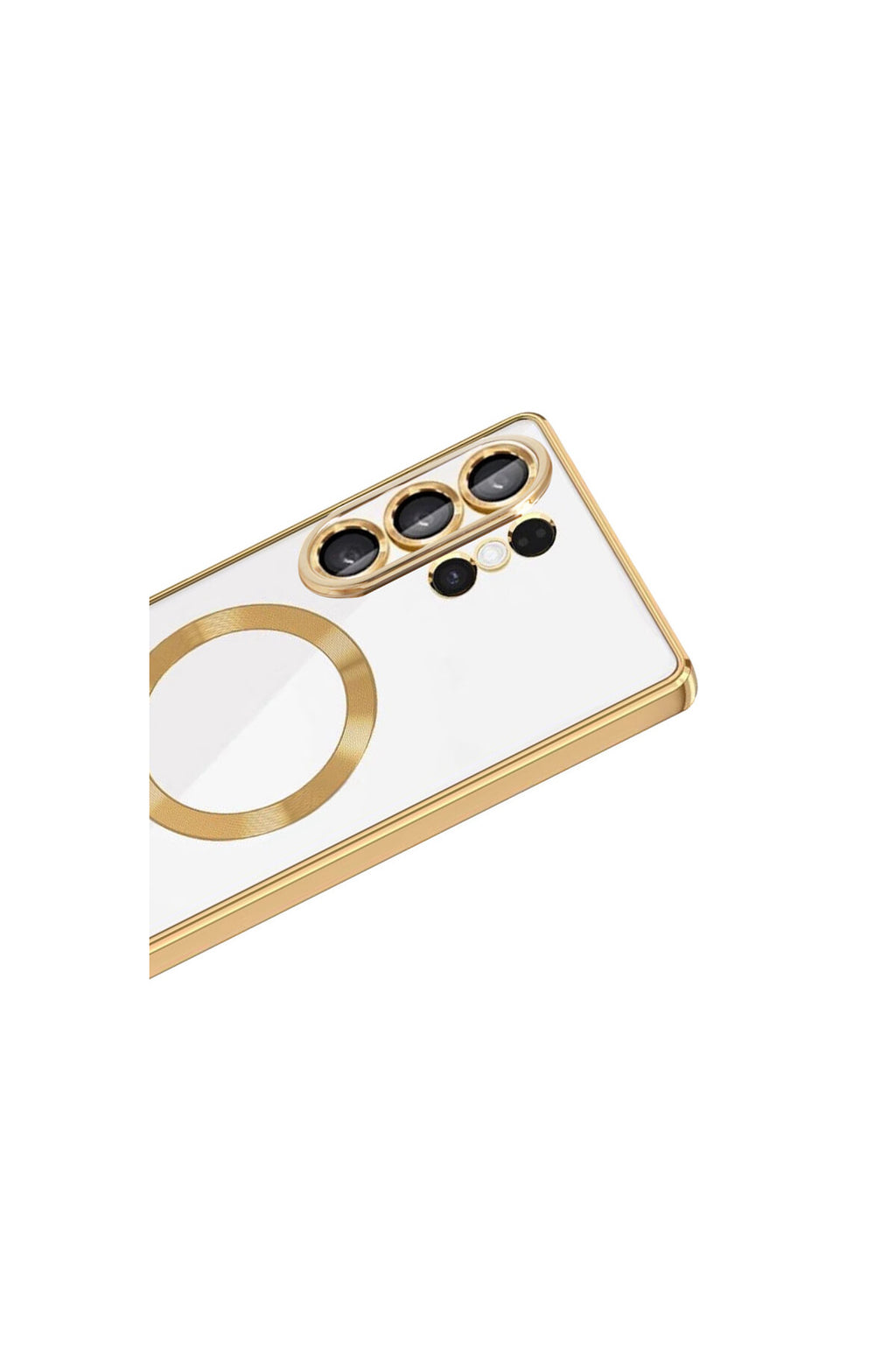 Samsung Galaxy S26 Ultra Uyumlu Kross Magneticsafe Kapak - Gold