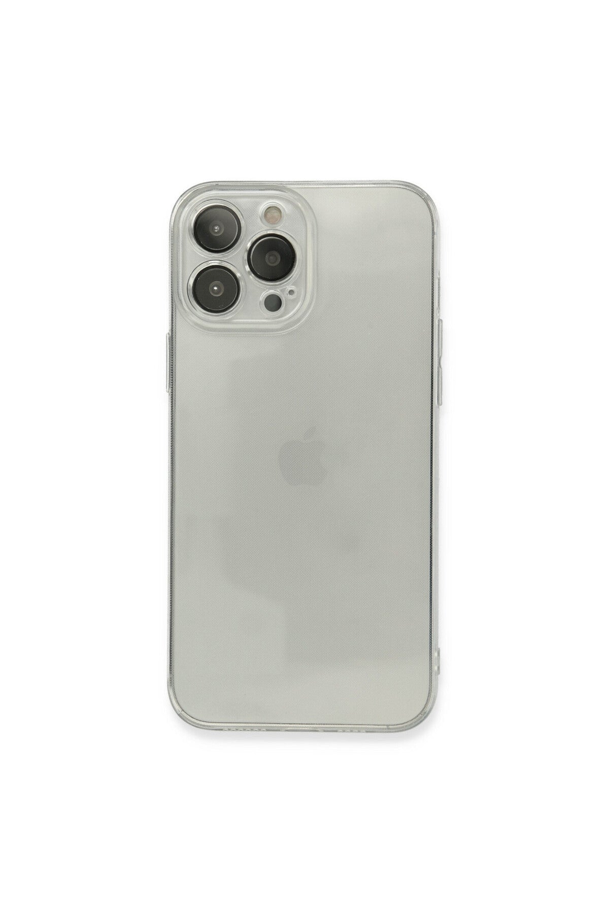 Apple iPhone 13 Pro Max Uyumlu Kılıf Fly Lens Silikon - Şeffaf