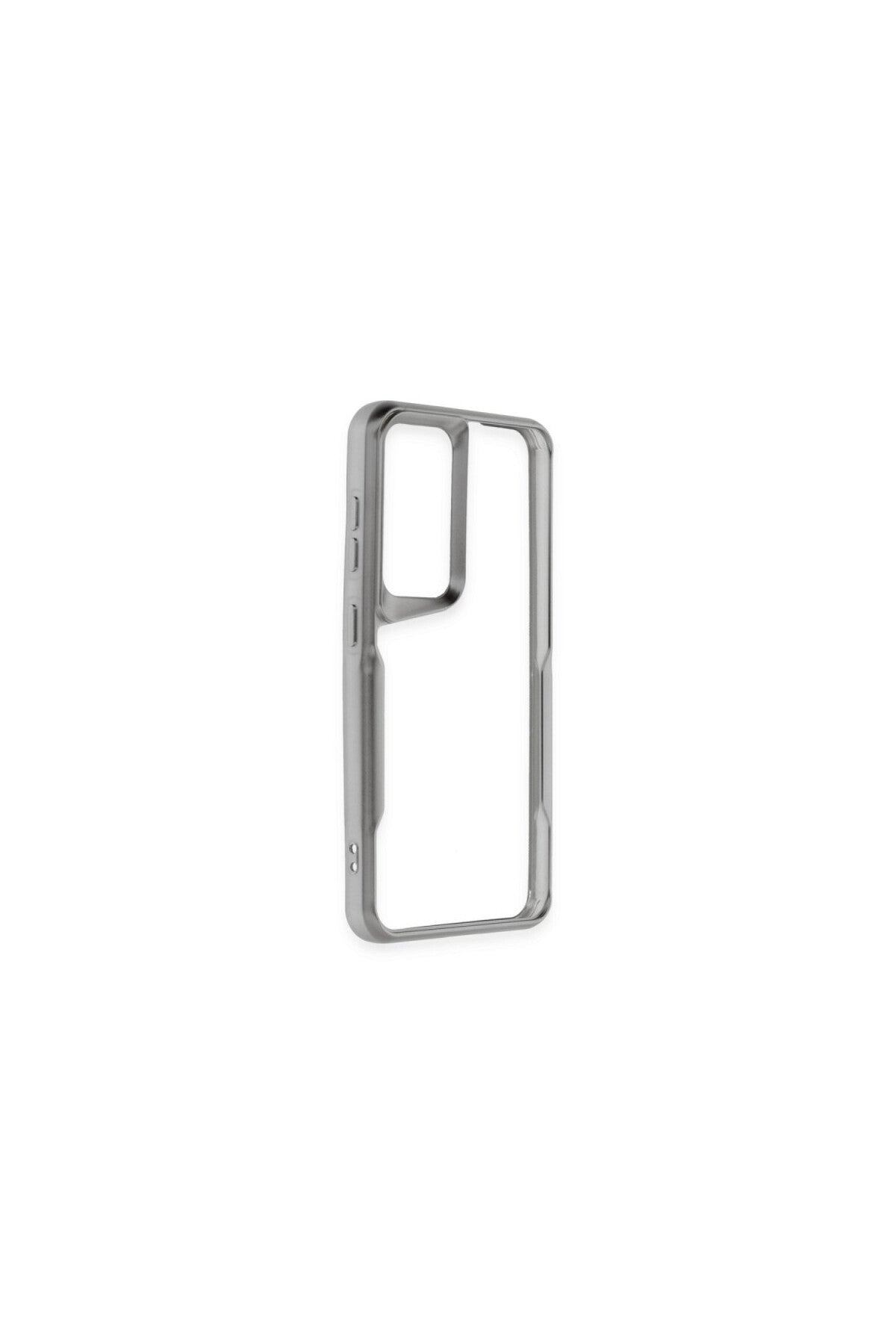 Samsung Galaxy A05S Uyumlu Kılıf Boyi Silikon Kapak - Gümüş