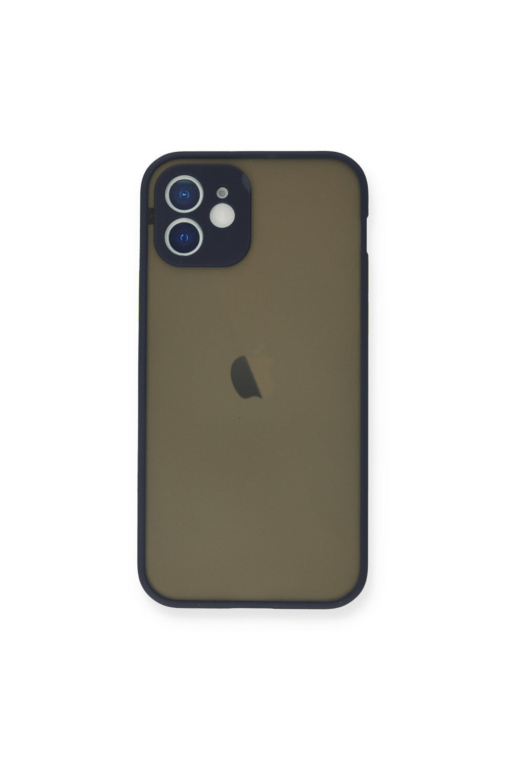 Apple iPhone 12 Mini Uyumlu Kılıf Montreal Silikon Kapak - Lacivert