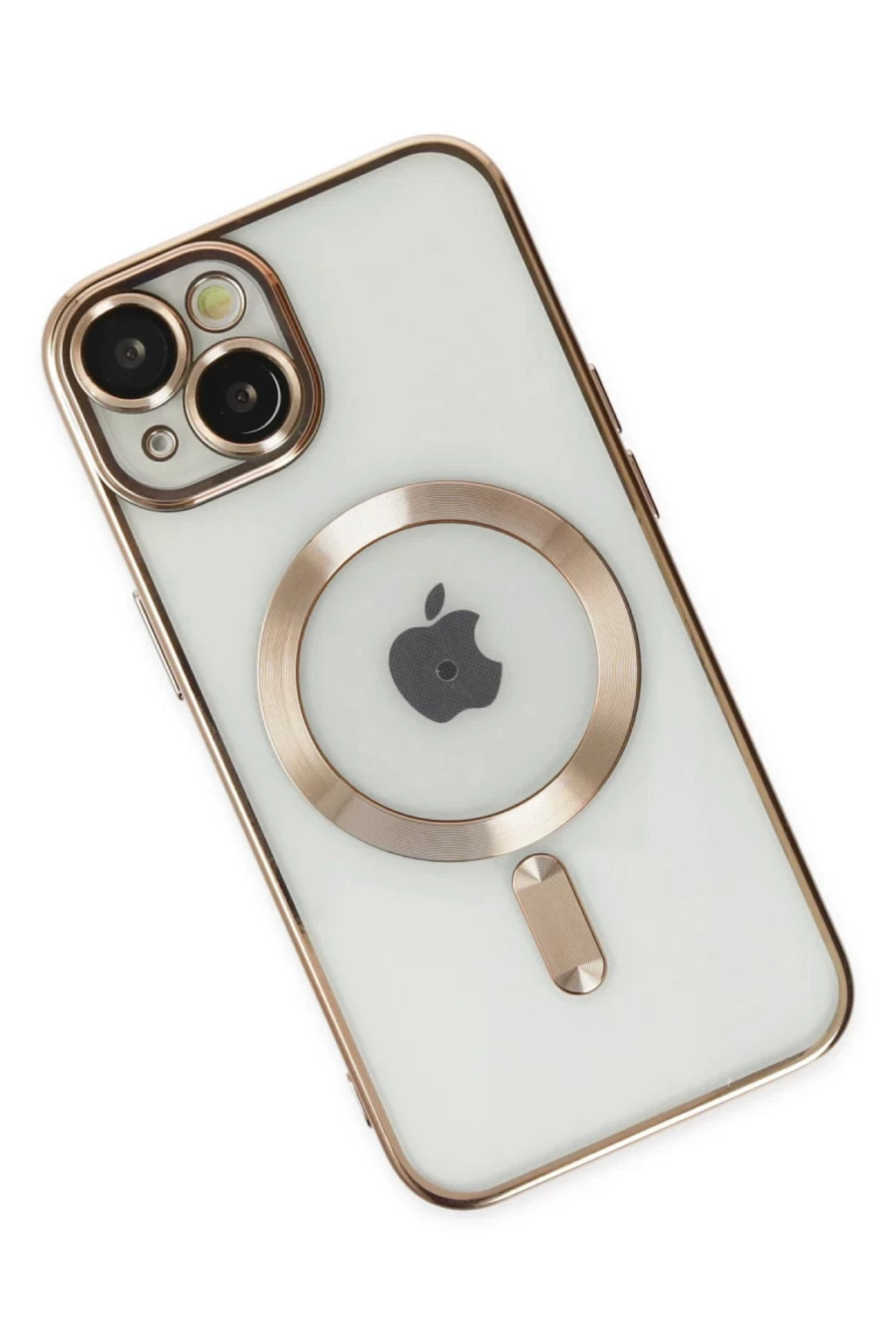 Apple iPhone 14 Uyumlu Kılıf Kross Magneticsafe Kapak - Gold