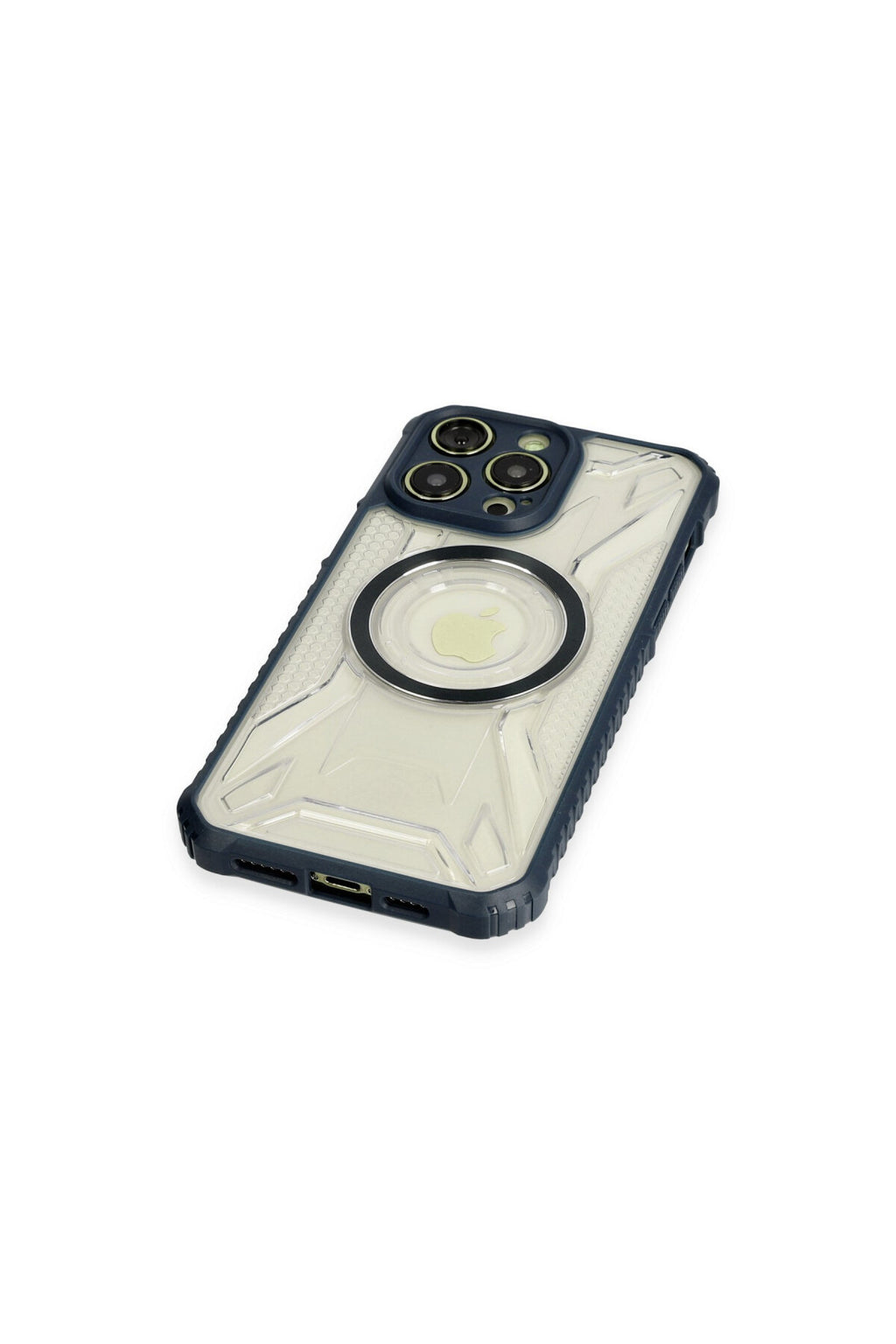 Apple iPhone 14 Pro Max Uyumlu Kılıf Prag Magneticsafe Kapak - Lacivert