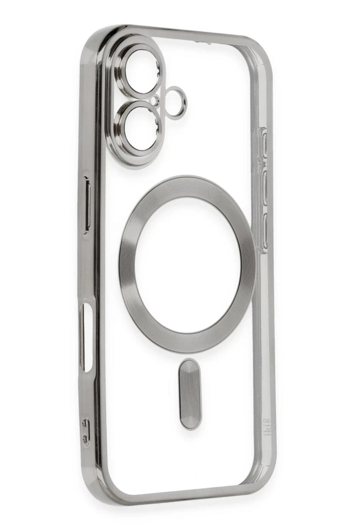 Apple iPhone 16 Uyumlu Kılıf Kross Magneticsafe Kapak - Titan Gri